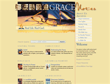 Tablet Screenshot of e-gracenotes.org
